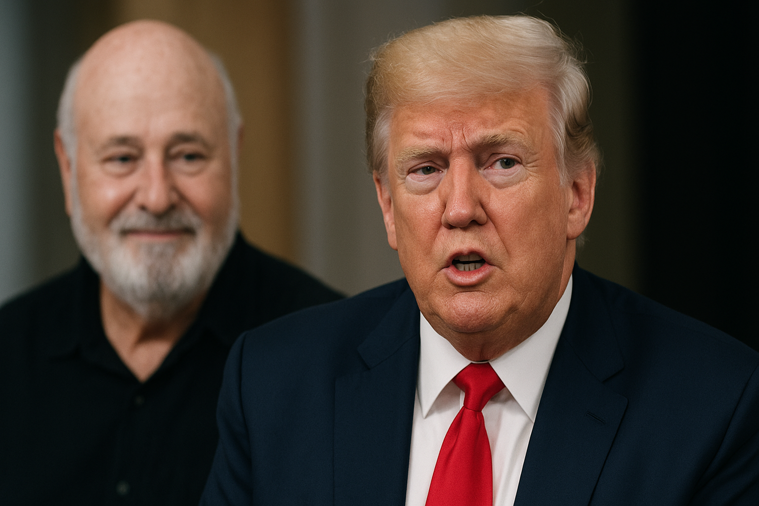 Trump realiza comentarios insensibles tras la muerte de Rob Reiner